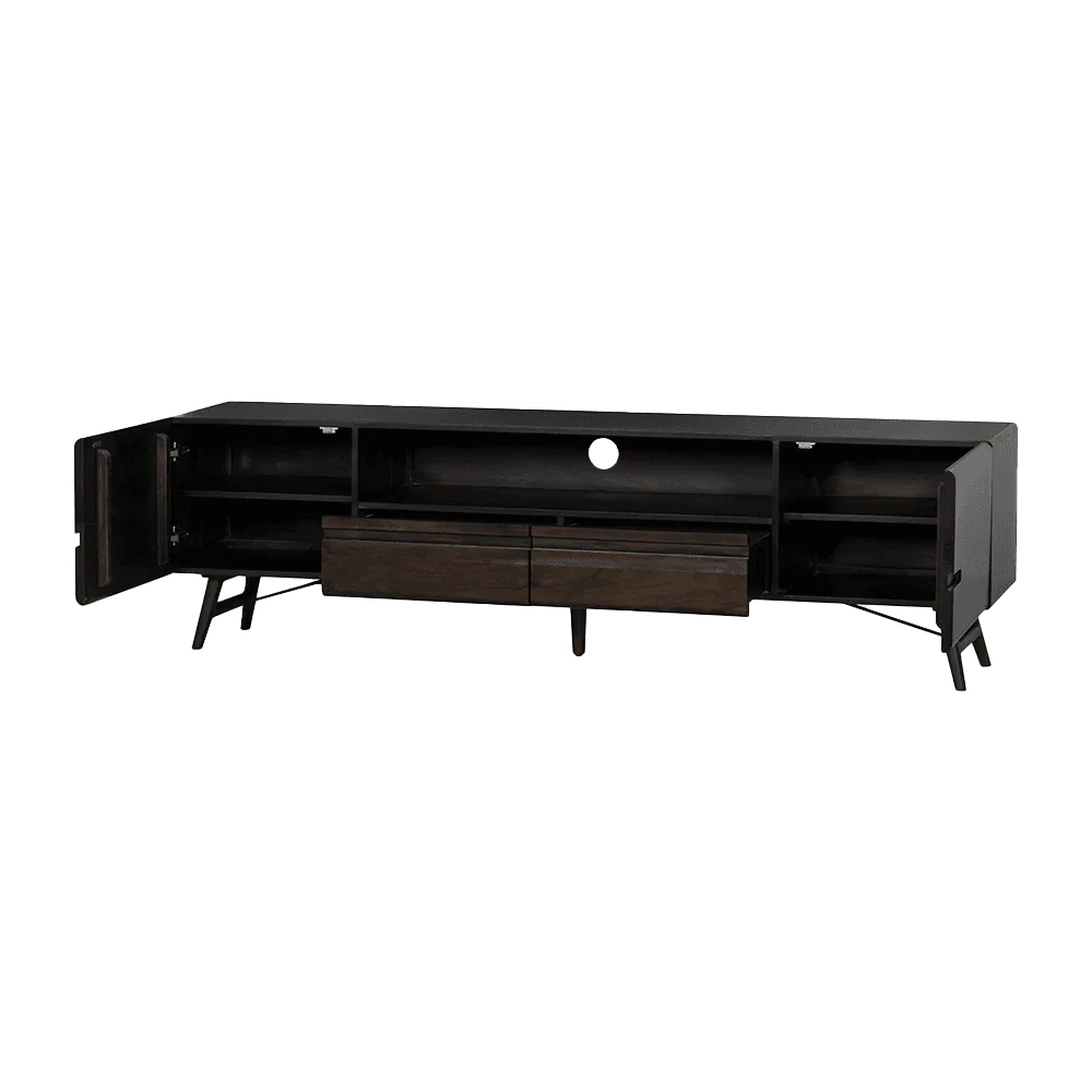 Aura TV-Möbel Espresso 210 cm - Tower Living