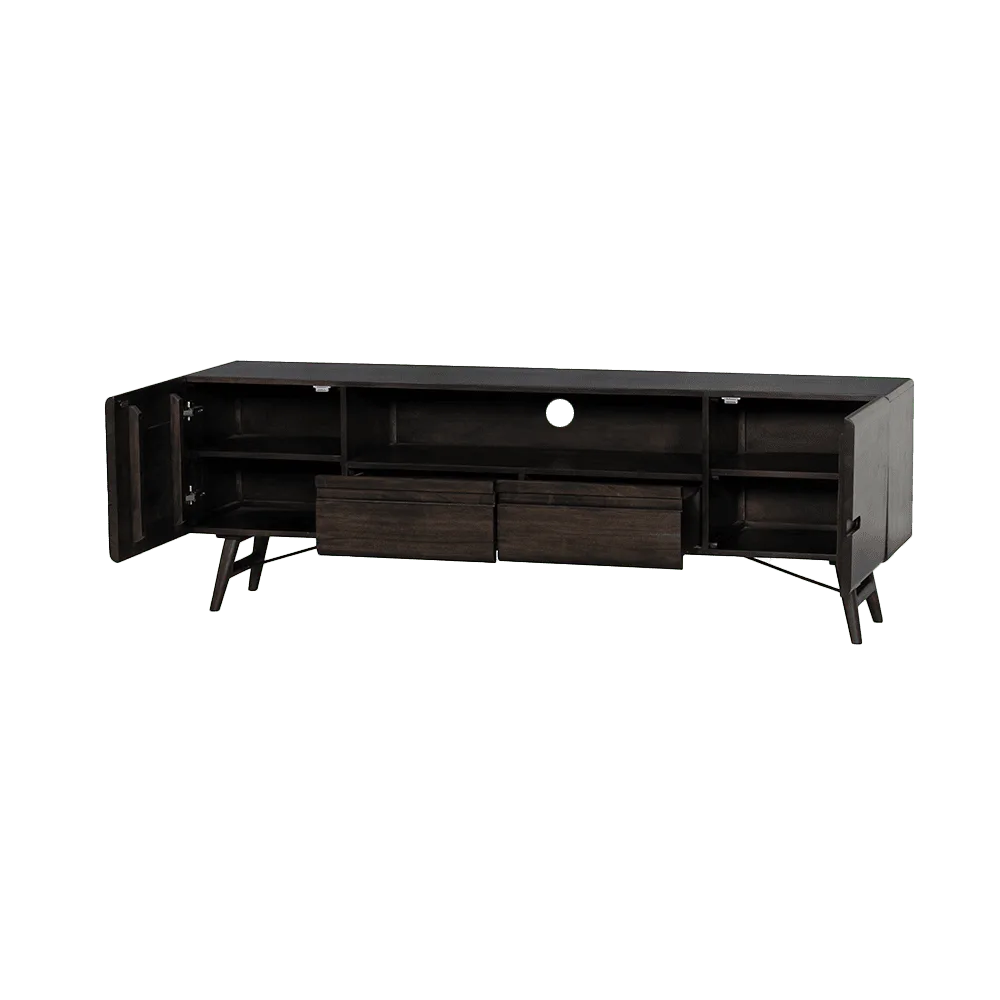 Aura TV-Möbel Espresso 180 cm - Tower Living