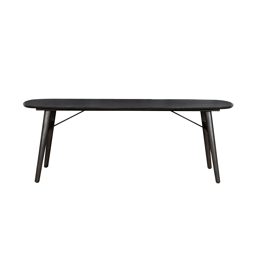 Aura Esstisch Espresso dänisch oval 240 cm - Tower Living