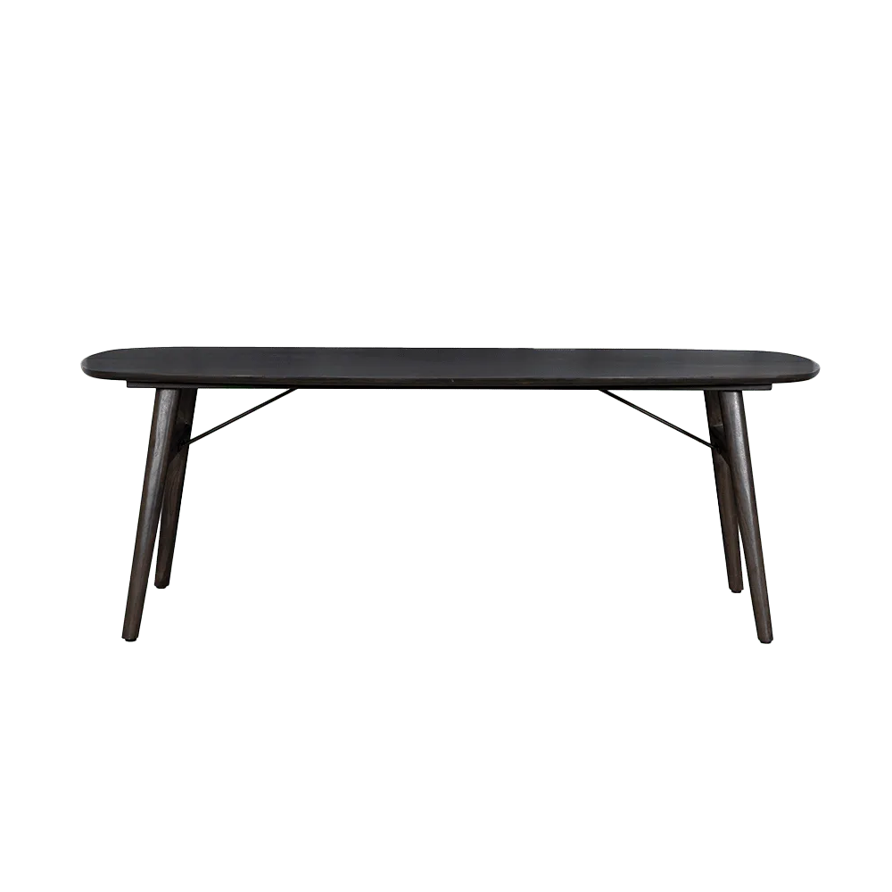 Aura Esstisch Espresso Dänisch oval 180 cm - Tower Living