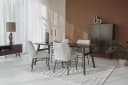 Aura Esstisch Espresso Dänisch oval 160 cm - Tower Living