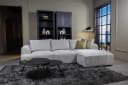 Canterbury 2,5-AL + Chaise R - Mona 110 Sand - Tower Living