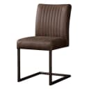 Ferro Stuhl - Stoff Savannah dunkelbraun - Tower Living