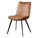 Pamplona Stuhl - Stoff Cognac - Tower Living