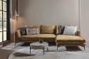 Nottingham 2 5-AL + Chaiselongue - Adore 015 Gelb Orange - Tower Living