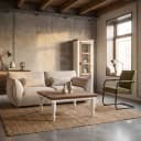 Aberdeen 3-Sitzer - Stoff Eden 3 creme - Tower Living