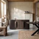 Allure Sideboard dunkelbraun 180 cm - Tower Living