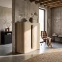 Allure Aufbewahrungsschrank weiß gewaschen 150 cm - Tower Living