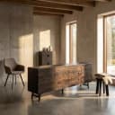 Aura Sideboard Espresso 210 cm - Tower Living