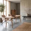 Aura Esstisch naturfarben dänisch oval 180 cm - Tower Living
