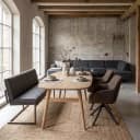 Aura Esstisch naturfarben dänisch oval 220 cm - Tower Living