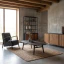 Aura Couchtisch Espesso Dänisch oval 140 cm - Tower Living