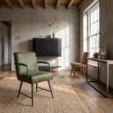 Belmonte Sessel - Stoff Cherokee 13 grün - Tower Living