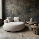 Loveseat Tivola, Farbe: Lovely Cream - Richmond Interiors