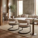 Ellis lovely beige dining chair - Richmond Interiors