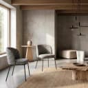 Esszimmerstuhl Elvi trendy nature feuerhemmend (2er Set) - Richmond Interiors