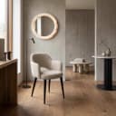 Esszimmerstuhl Giovanna naturfarben, schick, feuerhemmend - Richmond Interiors