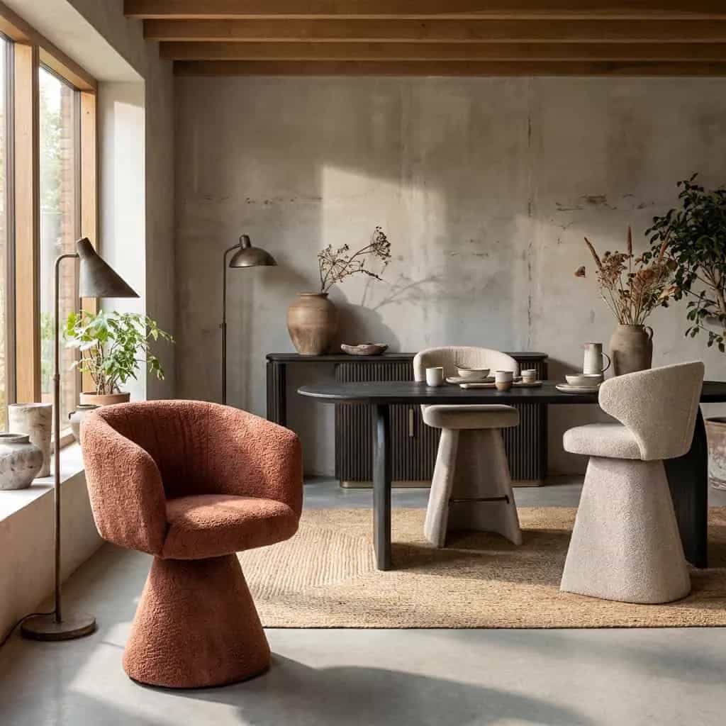 Esszimmerstuhl Madeline Blush Fusion Swivel