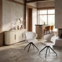 Esszimmerstuhl Milly Cream Fusion Swivel - Richmond Interiors