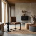 Ferro Stuhl - Stoff Savannah hellbraun - Tower Living