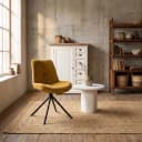 Palma Stuhl - Stoff Bluvel 68 gelb - Tower Living