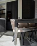 Barstuhl Indigo Khaki Samt - Richmond Interiors
