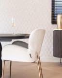 Esszimmerstuhl Amber Cream Fusion, feuerhemmend - Richmond Interiors