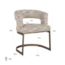 Esszimmerstuhl Ellis trendy nature - Richmond Interiors