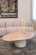 Couchtisch Fictus beige 130 - Richmond Interiors