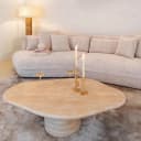 Couchtisch Fictus beige 130 - Richmond Interiors