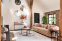 Couchtisch Asher champagnerfarbenes Gold (2er-Set) - Richmond Interiors