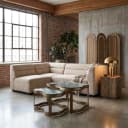 Couchtisch Fairfield Messing antik (2er Set) - Richmond Interiors