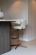 Barstuhl Cheyenne Biscotti Drehstuhl - Richmond Interiors