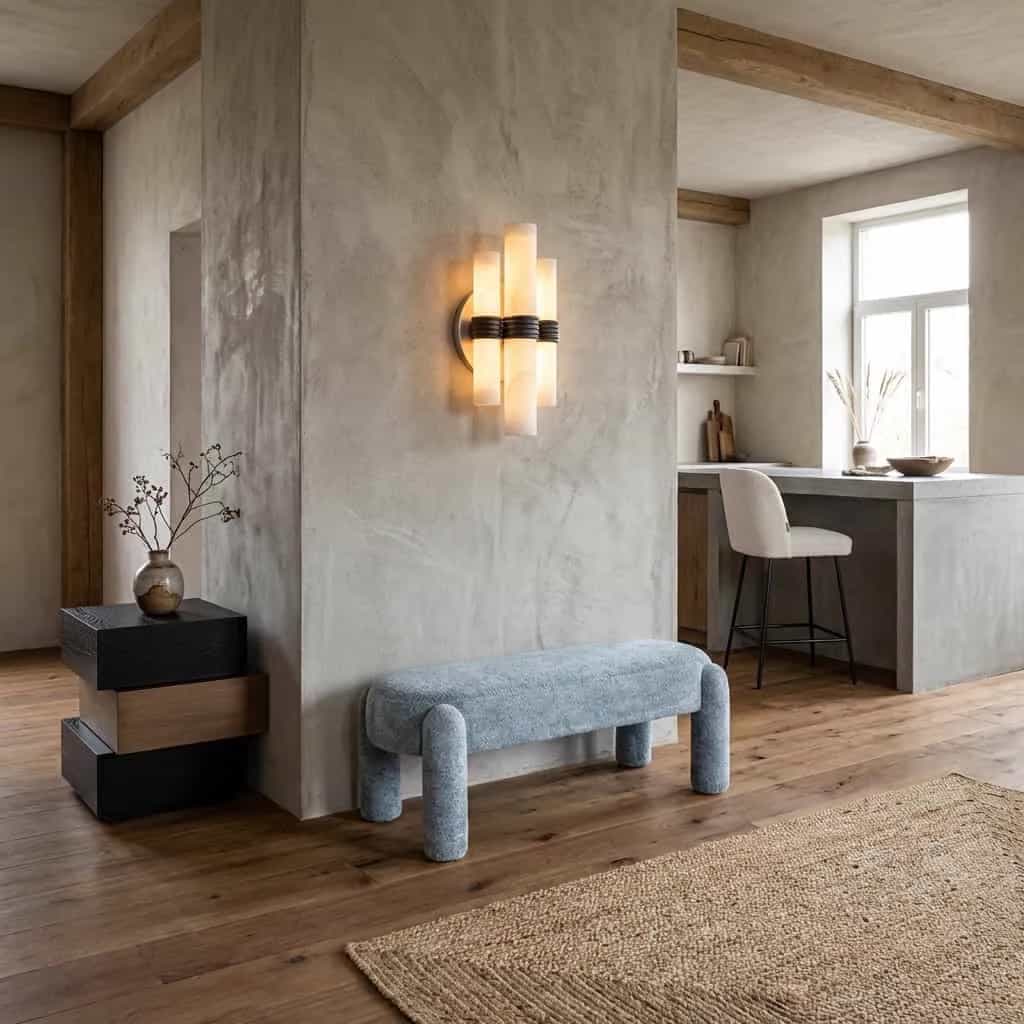 Wandleuchte Zara weiß
