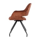 Capp Rust Velvet - Livingfurn
