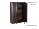 Wandschrank Noor Walnuss 150 cm - Livingfurn