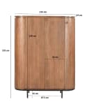 Wandschrank Noor 150 cm - Livingfurn