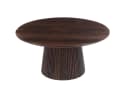 Couchtisch Salvator Walnuss 80 cm - Livingfurn