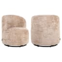 Lounge-Sessel Jackie sheep natural drehbar für Kinder - Richmond Interiors