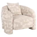 Lounge-Sessel Tuscany beige graffic - Richmond Interiors