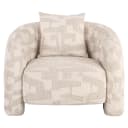 Lounge-Sessel Tuscany beige graffic - Richmond Interiors