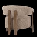 Loungesessel Dalara brauner Tweed - Richmond Interiors