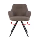 Doreen Boucle Brown - Livingfurn
