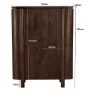 Wandschrank Salano braun 150 cm - Livingfurn