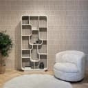 Wandschrank Brix Logan Off White - Livingfurn
