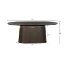 Esstisch Novero Espresso 200 cm - Livingfurn
