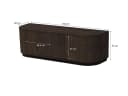 TV-Möbel Novero Espresso 140 cm - Livingfurn