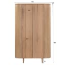 Wandschrank Tobago 180 cm - Livingfurn