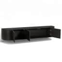 TV-Möbel Novero Espresso, freistehend, 180 cm - Livingfurn