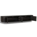 TV-Möbel Novero Espresso, wandmontiert, 220 cm - Livingfurn